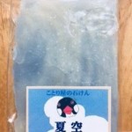 ことり屋の石けん(夏空)<a href="https://blog.goo.ne.jp/manashop/e/ae0ee75f9d550f045e39c2e2f4bc4324" target="_blank">ブログでご紹介</a> ことり屋の石けん(夏空)